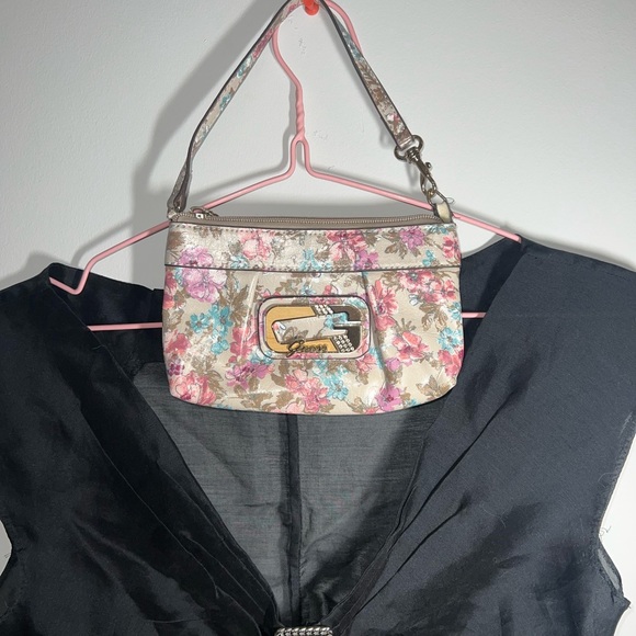 Floral mini guess bag - Picture 2 of 3
